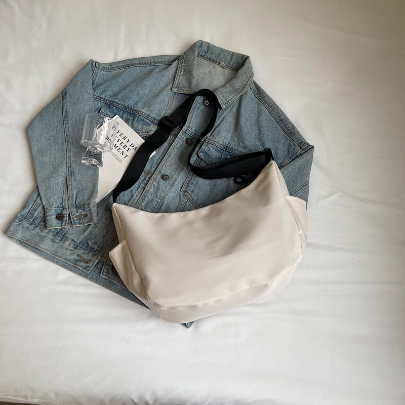 2024 Autumn/Winter new Tote bag, casual crossbody bag, versatile shoulder bag, simple and stylish Japanese and Korean Instagram dumpling bag Specification drawing