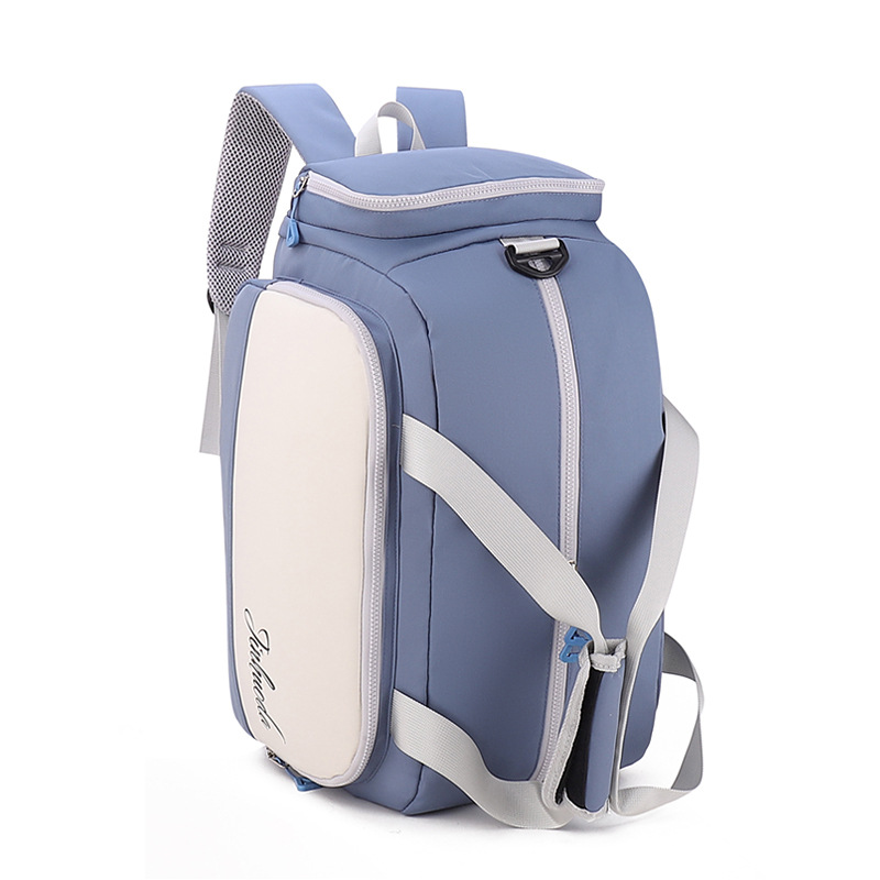 Fitness bag, women's sports backpack, multi-functional shoe compartment, large-capacity waterproof handbag, travel bag, swimming bag Item Picture