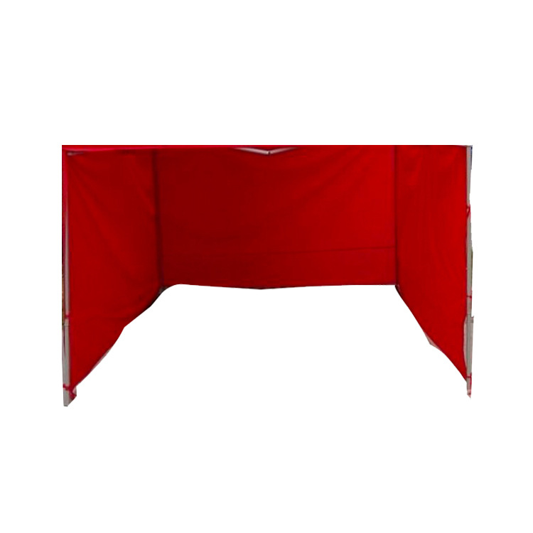 Outdoor folding four-legged tent, fabric, four-corner canopy, semi-transparent Roman window, artistic fabric, square umbrella Application Scenario