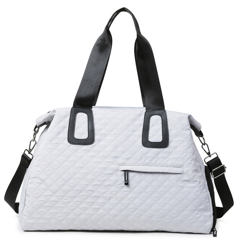 Short travel bags, large-capacity fitness bags, women's high-end business trip bags, commuting tote bags, hand-held crossbody bags for mothers Item Picture