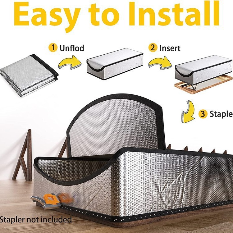 Attic staircase insulation cover, attic hatch insulation cover, fireproof attic ladder insulation cover Specification drawing