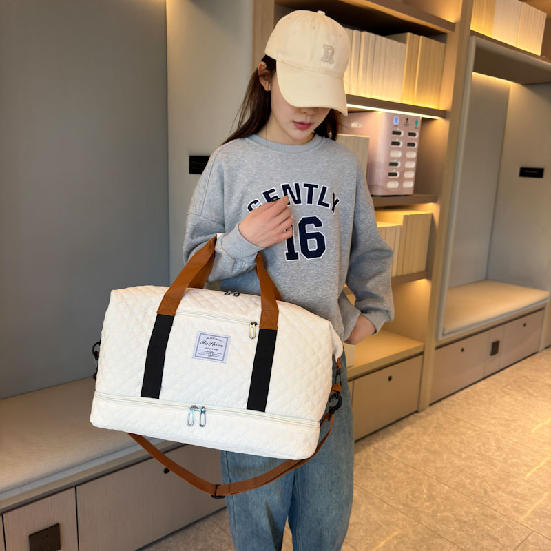 Travel bag for women on short trips, student luggage bag, hand-held large-capacity bag for men, lightweight waterproof storage bag for childbirth full figure