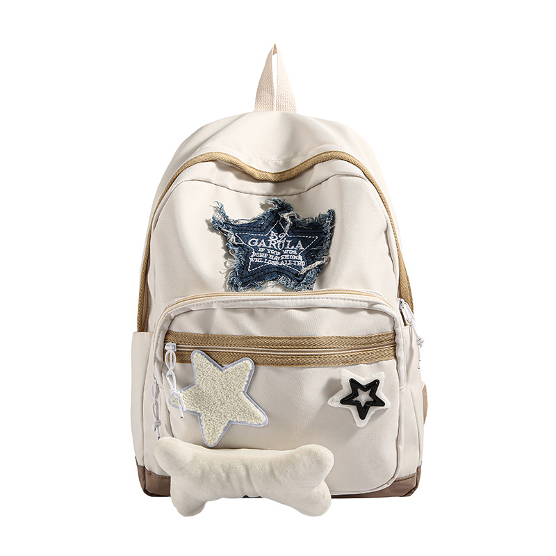 This Japanese-style Instagram cute girl backpack is lightweight, versatile and has a large capacity. It's a lightweight backpack for college students Item Picture