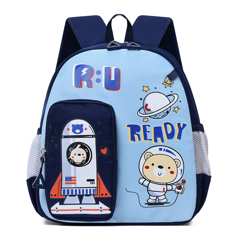Cross-border kindergarten middle and senior class schoolbags, cute girls' ultra-lightweight backpacks, boys' backpacks for reducing burden and protecting the spine Specification drawing