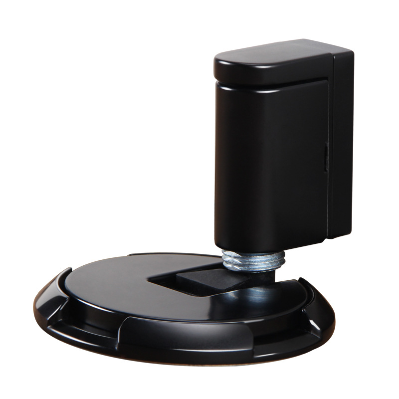 Dingfuluo non-magnetic push-type mechanical door, zinc alloy door stop, door bump without drilling, anti-collision door bump Item Picture