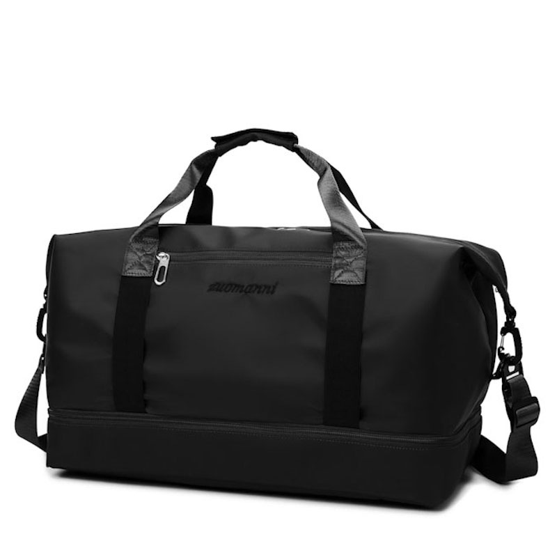 Fashionable portable short travel bag, women's fashionable lightweight waterproof luggage bag, men's business trip fitness storage carry-on bag Item Picture