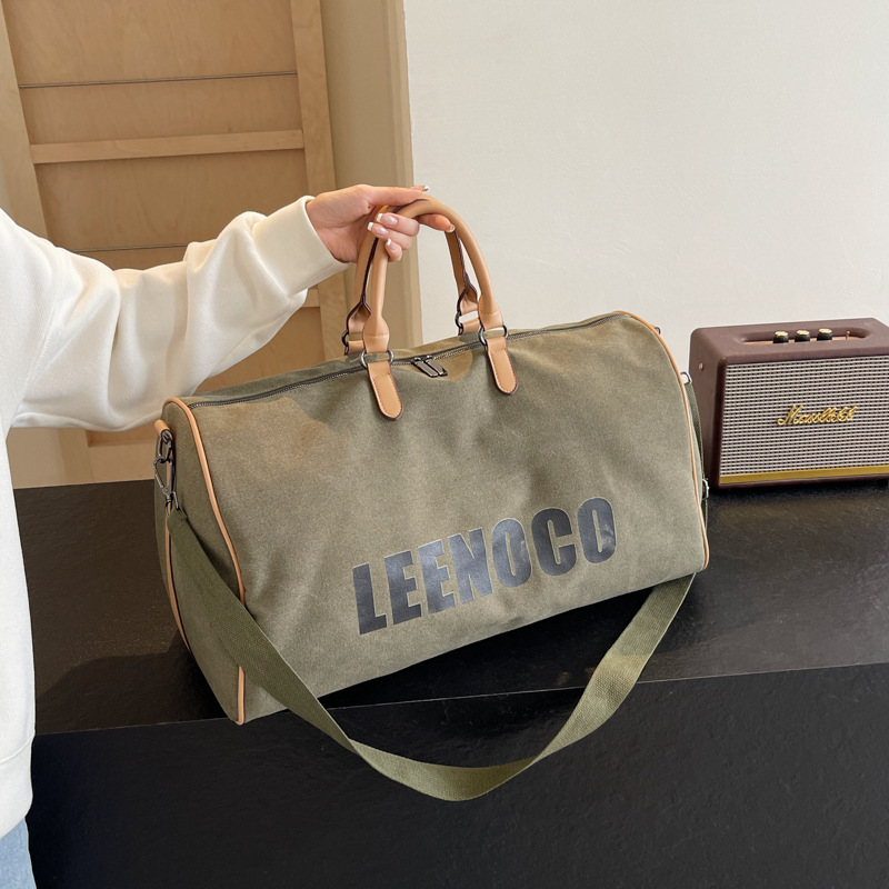 New letter-style fashionable business and travel luggage bag, large-capacity outdoor sports and fitness bag, lightweight pregnant woman waiting for delivery bag full figure