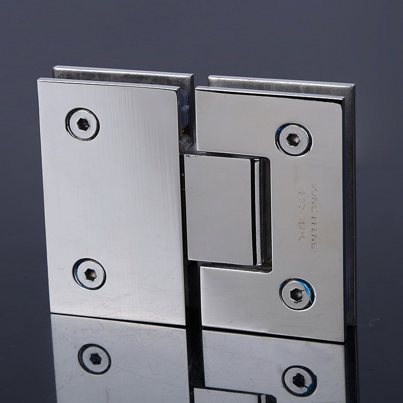 304 stainless steel bathroom clip shower room accessories mirror hinge door material sandblasted 201 stainless steel glass hinge Application Scenario