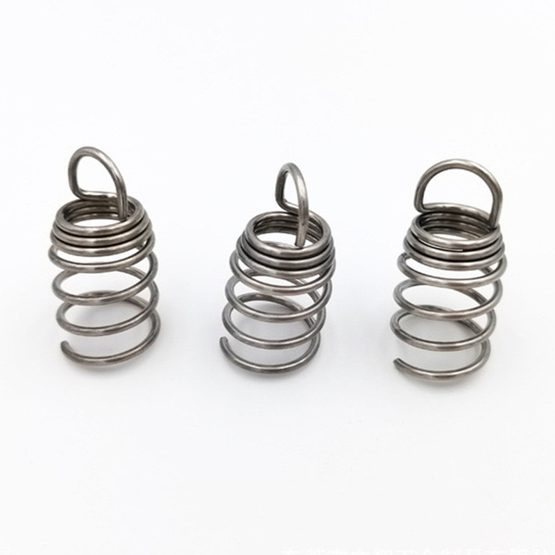 Stainless steel hanging rope wine opener spring single hook high-precision small spring compression non-standard conical and tower-shaped hardware accessories Application Scenario
