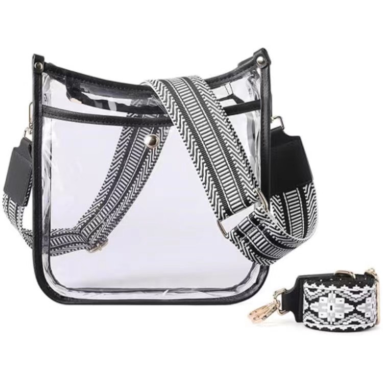 Amazon's best-selling leopard print shoulder strap women's bag, transparent crossbody bag, and women's single-shoulder bag are fashionable, versatile, and casual Application Scenario