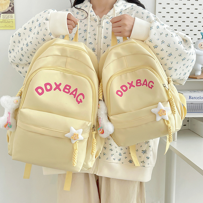 Children's spring outing and study tour small backpacks, backpacks for going out to play, girls' after-school tutoring small schoolbags, light and cute small bags details Picture