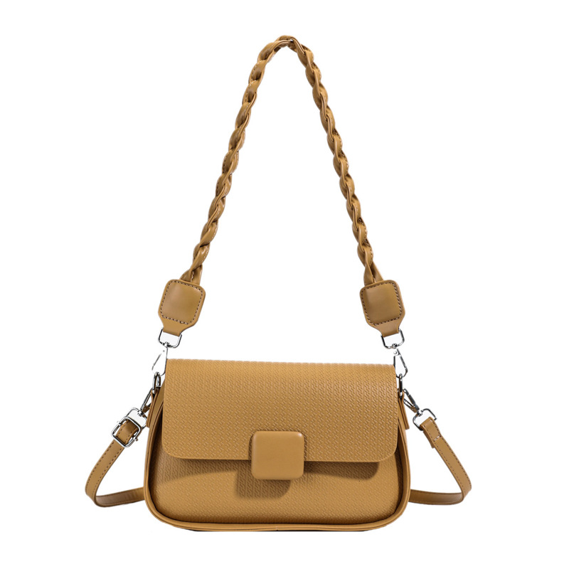 A simple and stylish small bag for ladies, 2025 new spring trend, retro and fashionable underarm square bag, high-end quality crossbody bag Item Picture