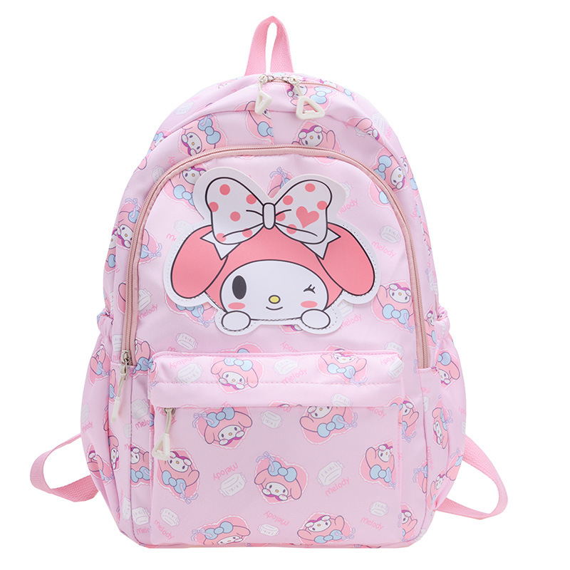 Cross-border Korean children's cartoon ultra-light large-capacity small backpack travel and leisure backpack with high appearance level and reduced burden bag Item Picture