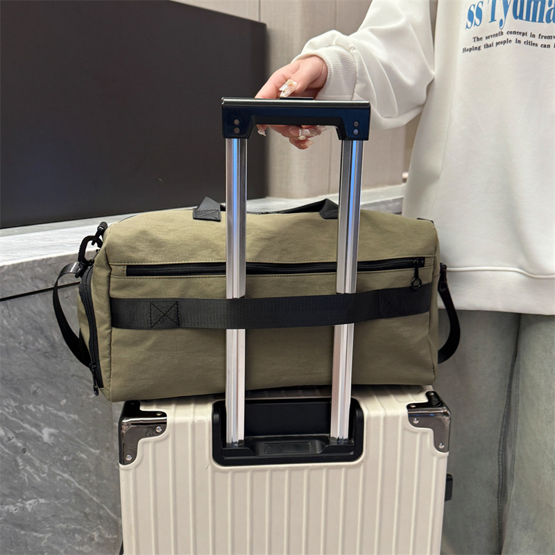 Dry-wet separation sports and fitness bags, large-capacity carry-on luggage bags, luggage bags, short-distance business trip travel bags, swimming bags details Picture