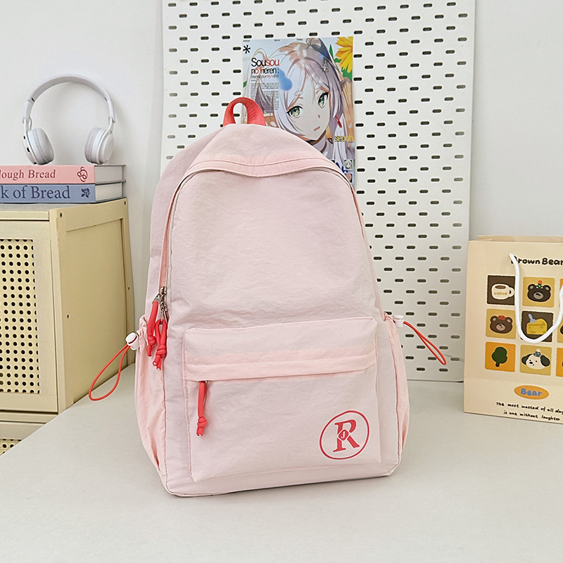 Niche schoolbags for commuting, junior high school students, senior high school students, college students, Instagram minimalist backpacks, large-capacity fresh backpacks Specification drawing