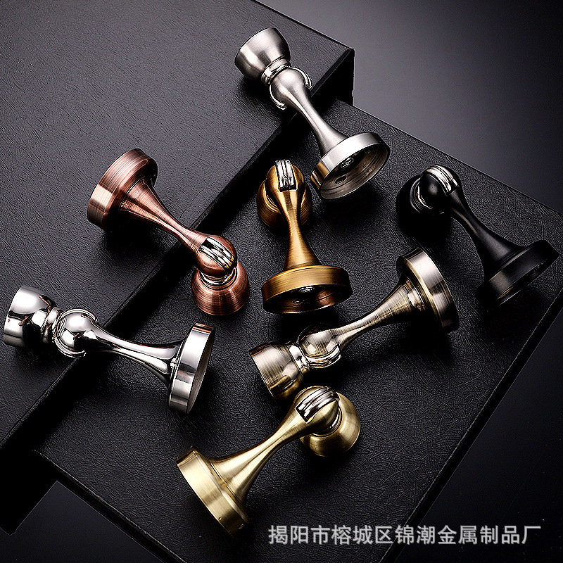 304 stainless steel door stop, no need for drilling, strong magnetic door, anti-collision home hardware door and window accessories, door top, door stop Specification drawing