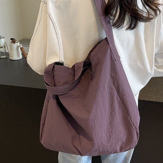 Lazy Sail Bag for Women 2025 New style simple and casual single-shoulder commuter bag, versatile student crossbody bag with large capacity Specification drawing