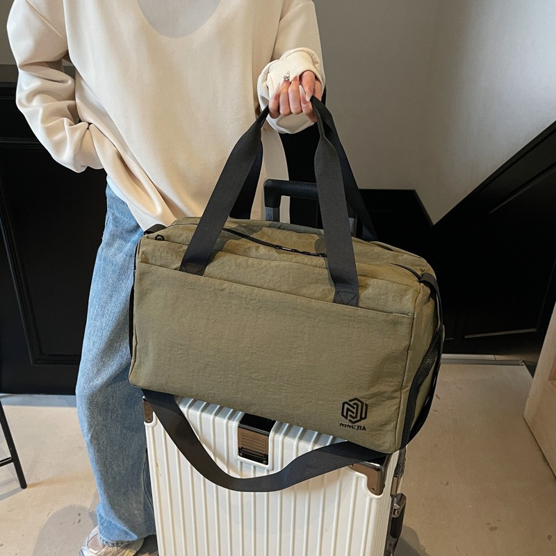New large-capacity business travel bag with dry and wet separation, sports yoga and fitness bag, outdoor camping hand-held storage bag details Picture