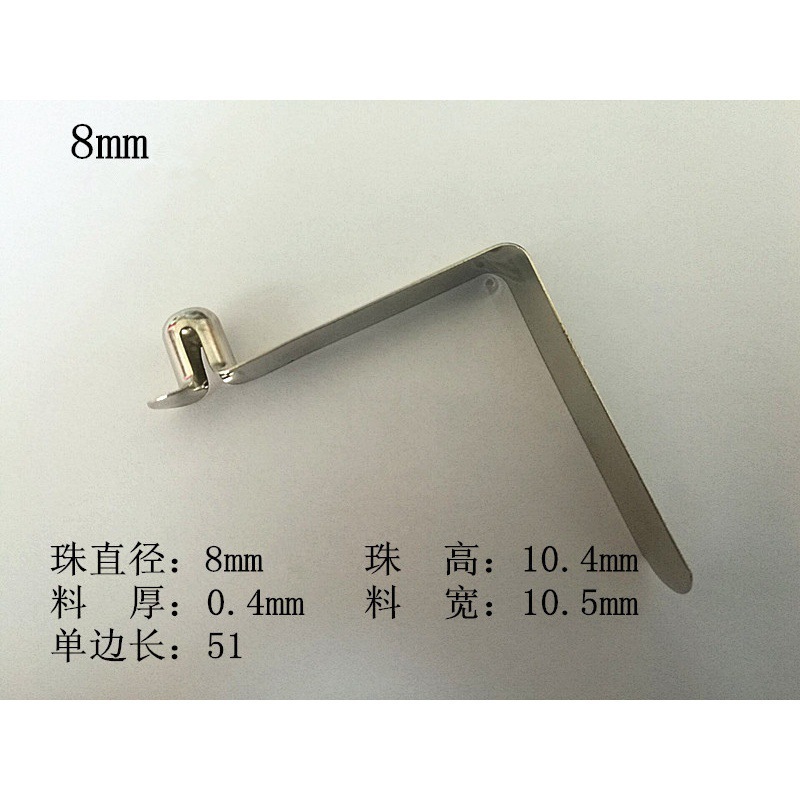 65 Manganese Taibao Taimai snapper stainless steel V-spring positioning steel pipe luggage vehicle trailer interior spring Leide Co., LTD undefined