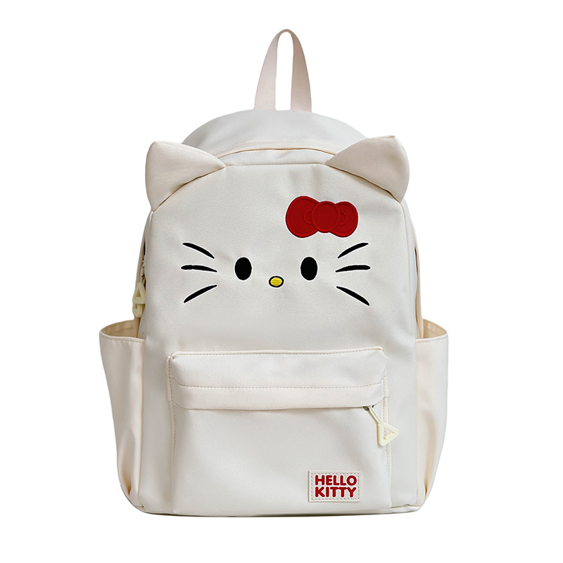 A new high-appearance-level cartoon cute schoolbag for campus students, a large-capacity Korean-style backpack, and a trendy daily backpack for students Item Picture