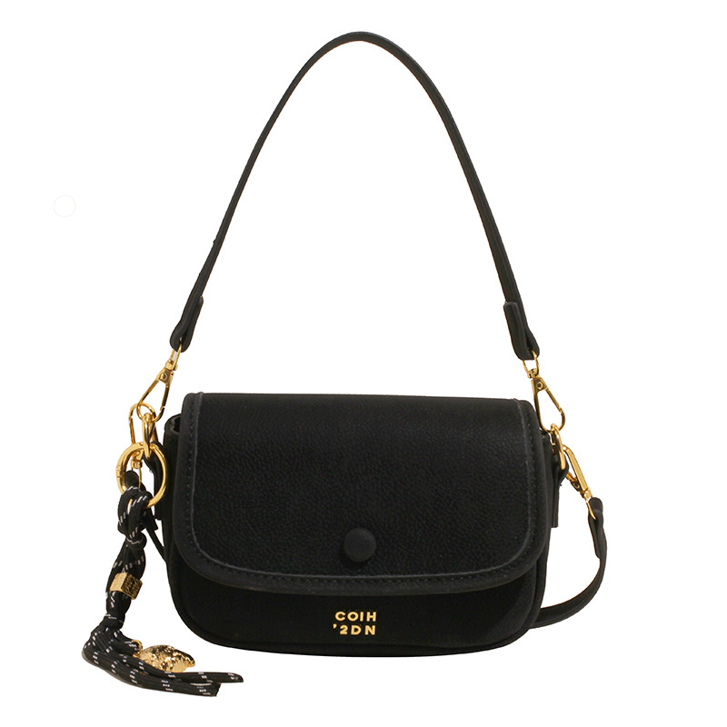 The new Spring/Summer 2025 collection features a lychee pattern underarm bag for women, a simple single-shoulder bag in a solid color, and a stylish and versatile crossbody bag Item Picture