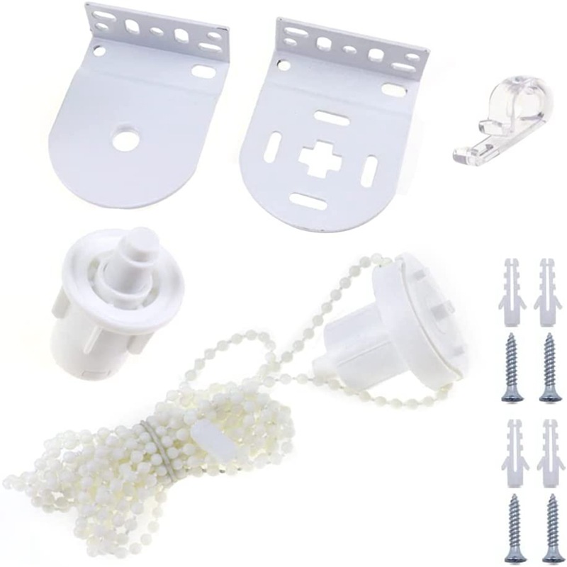 Cross-border retail 32MM roller blind head controller with beaded curtain heads and free beaded chain curtain accessories full figure