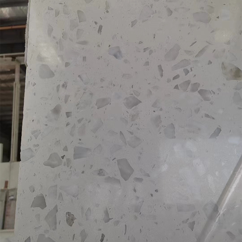 Light-colored artificial stone window sills, quartz stone, kitchen countertops, corridors, stairs, steps, elevator door casings, stone materials Specification drawing