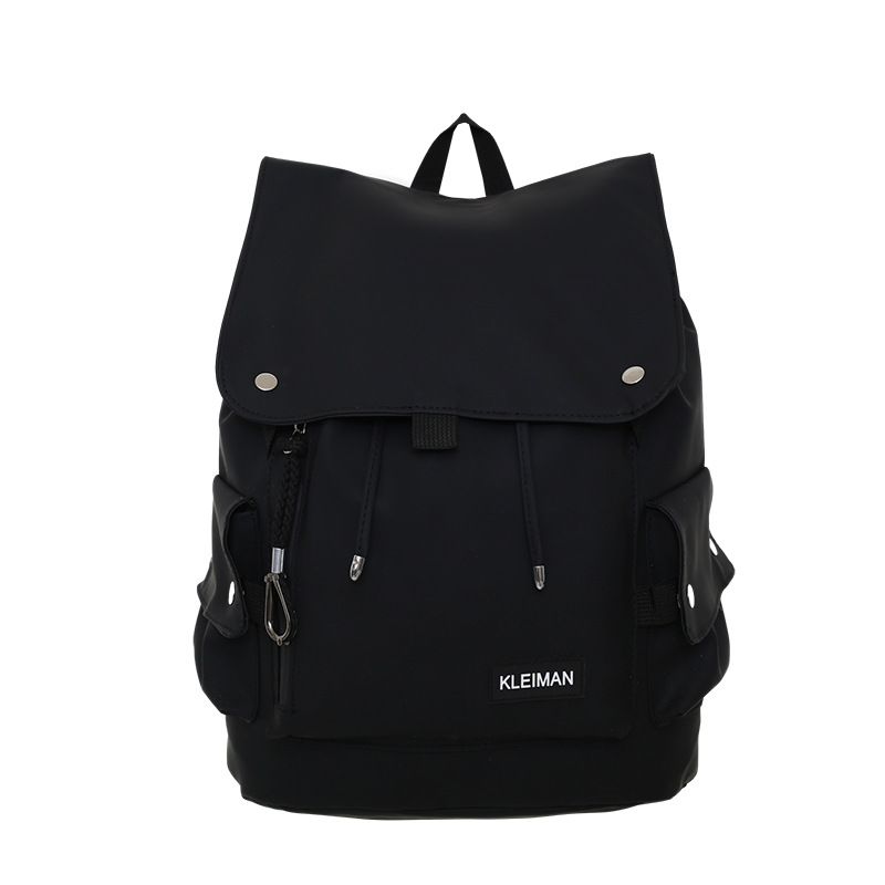 Japanese Instagram-style workwear backpack, high appearance level for college students, large-capacity backpack, lightweight and simple couple backpack Item Picture