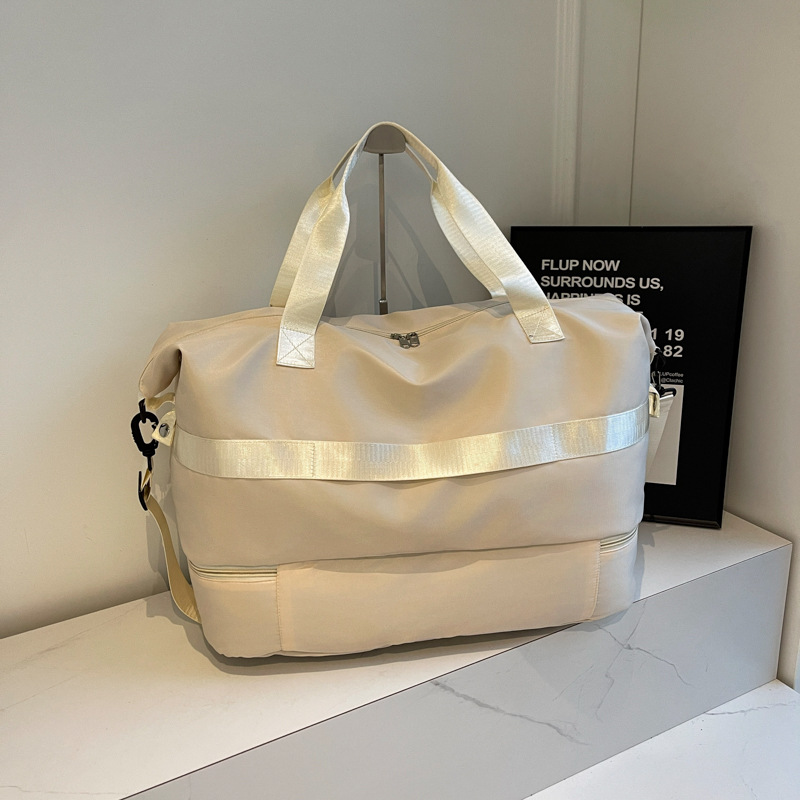 New travel bags, large-capacity sports and fitness bags, portable storage bags, dry and wet separation, student accommodation luggage bags Specification drawing