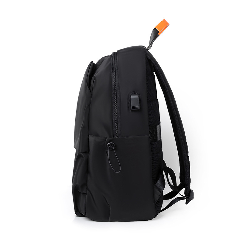 New fashionable and lightweight backpack for men, a large-capacity USB charging laptop bag details Picture