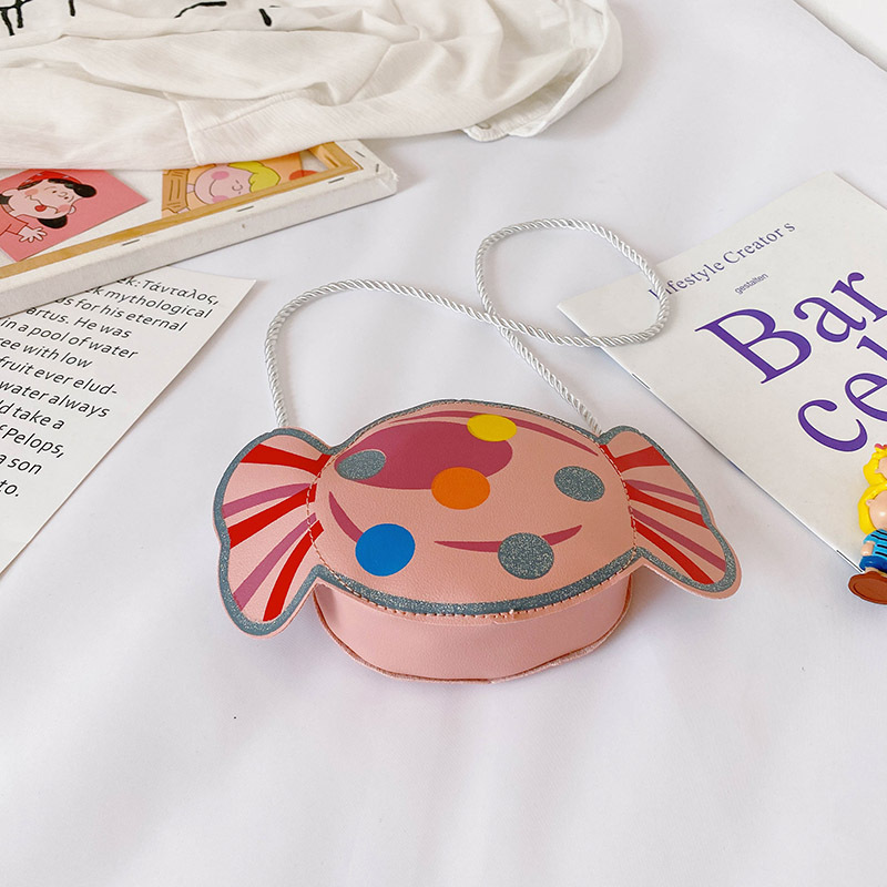 Korean candy mini bag 2024 new style children's coin purse, cute and stylish girl princess single-shoulder crossbody bag, trendy details Picture