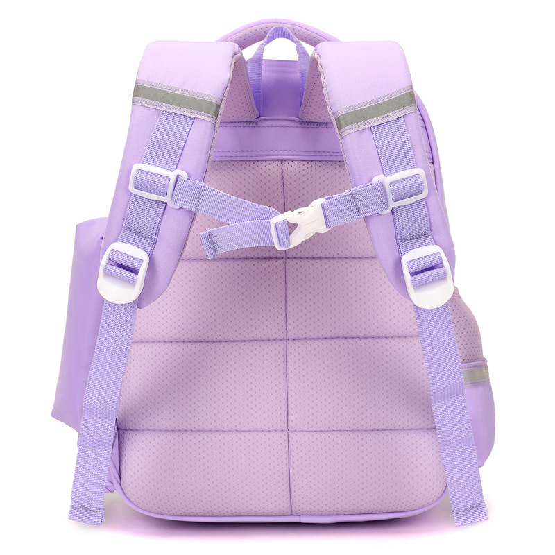 Cute children's schoolbags, fashionable girls' backpacks, cartoon-printed small backpacks for first graders and kindergartens Specification drawing