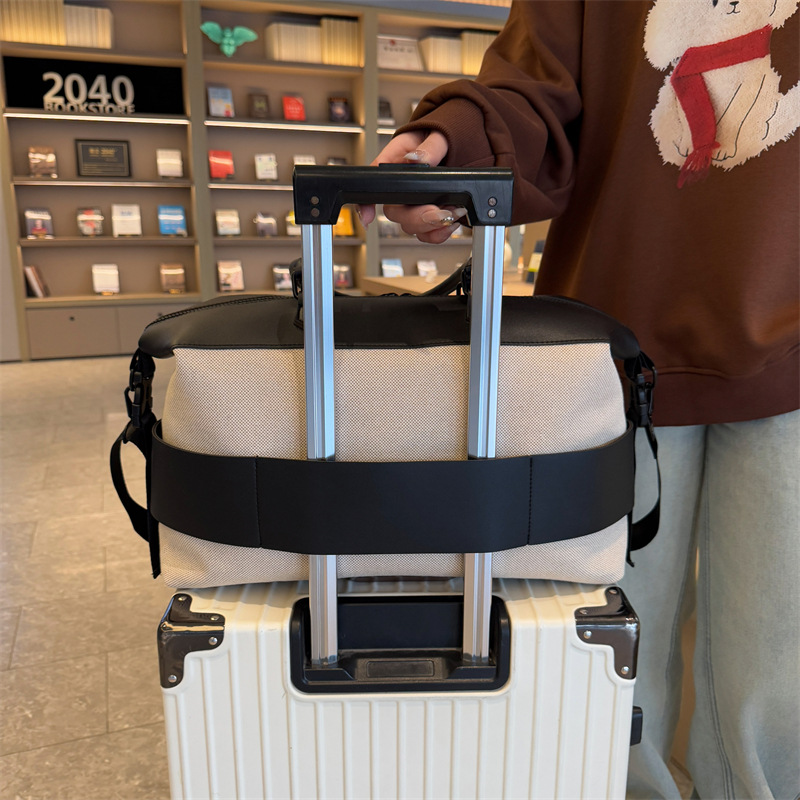 Cross-border travel bag, large-capacity, high-end single-shoulder bag, fitness yoga, maternity storage bag, portable business trip crossbody bag details Picture