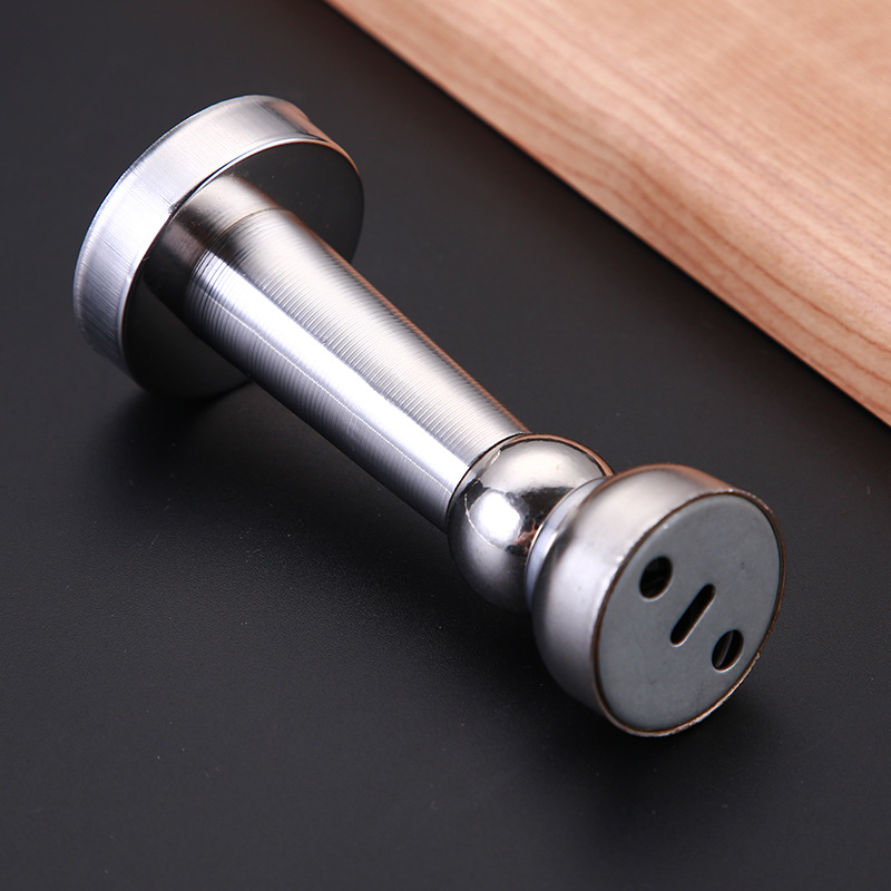Kitchen and bathroom stainless steel strong magnetic door stops, bedroom wooden door stainless steel anti-collision silent door stop top Specification drawing