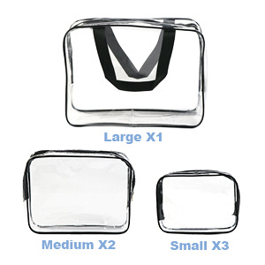 Transparent pvc waterproof cosmetic bag, toiletry bag, portable travel storage bag, toiletry bag in stock. logo wholesale available details Picture