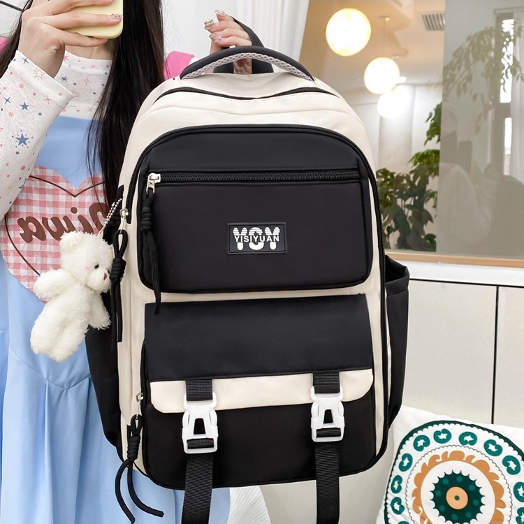 In 2025, a large-capacity popular backpack for both men and women, a lightweight, large-capacity backpack with high appearance standards for college students Specification drawing