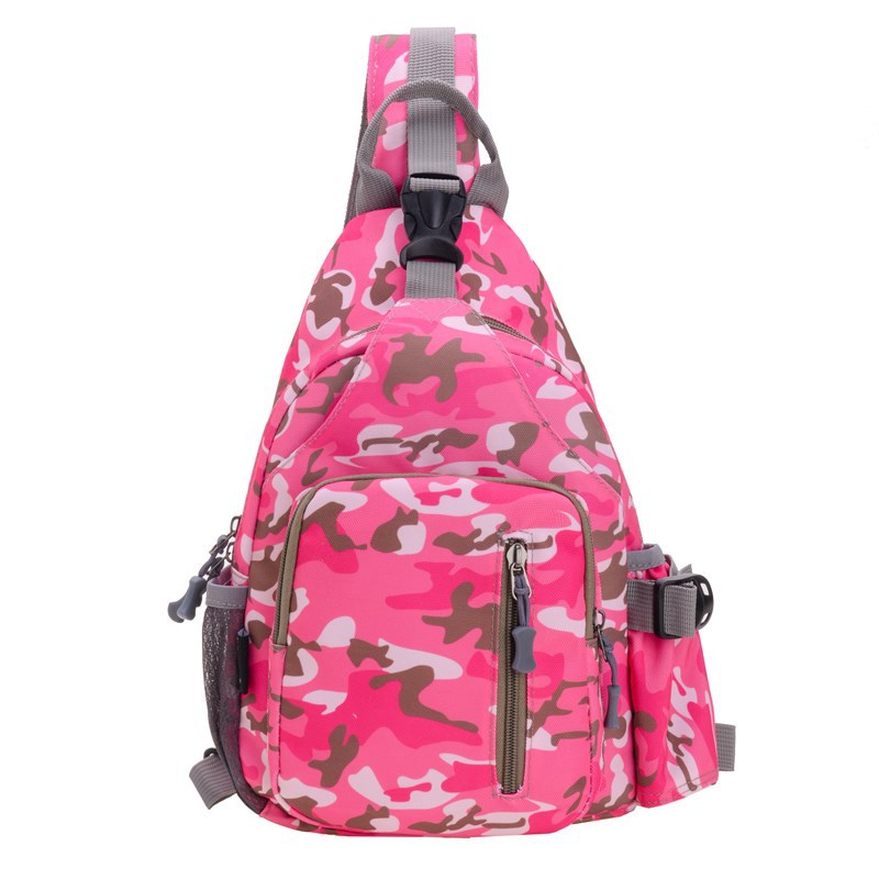 The new chest bag, a popular single-shoulder, fashionable crossbody bag for women, is a large-capacity casual sports backpack for travel Item Picture