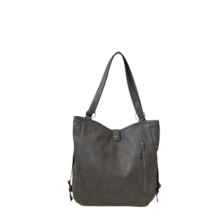European and American retro women's bag 2024 Winter new single-shoulder bag, large-capacity multi-functional handbag, anti-theft women's backpack Item Picture