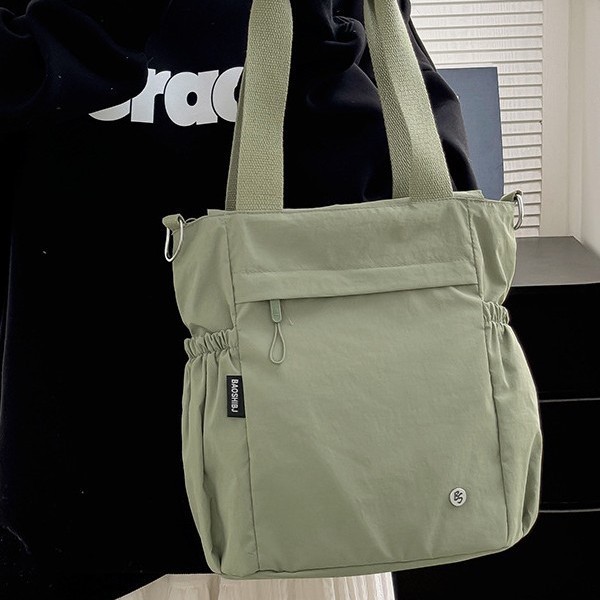 Cross-border fashion simple and versatile single-shoulder bag for women 2025 new multi-color Tote casual and fashionable commuter light bag details Picture