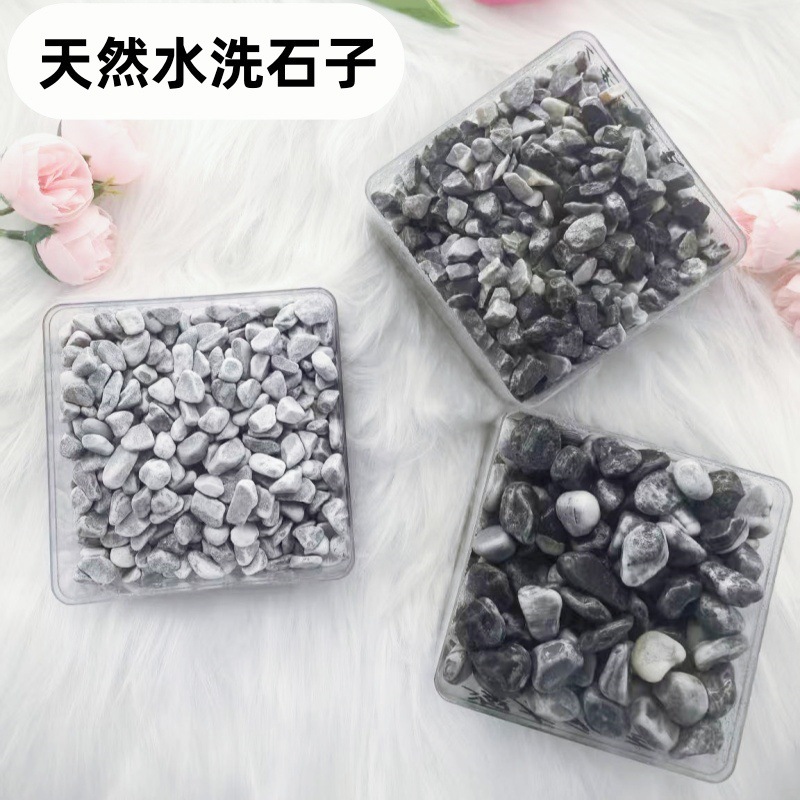 The manufacturer wholesales grey gravel, terrazzo, washed gravel, rice-washed stone, adhesive stone, colored gravel, pebble and whetstone details Picture