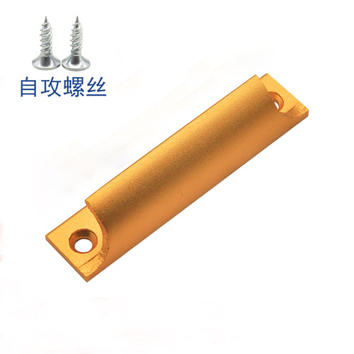 Aluminum alloy screen window handle, plastic steel window exposed handle, cabinet drawer, balcony sliding door small handle, door and window handle Specification drawing