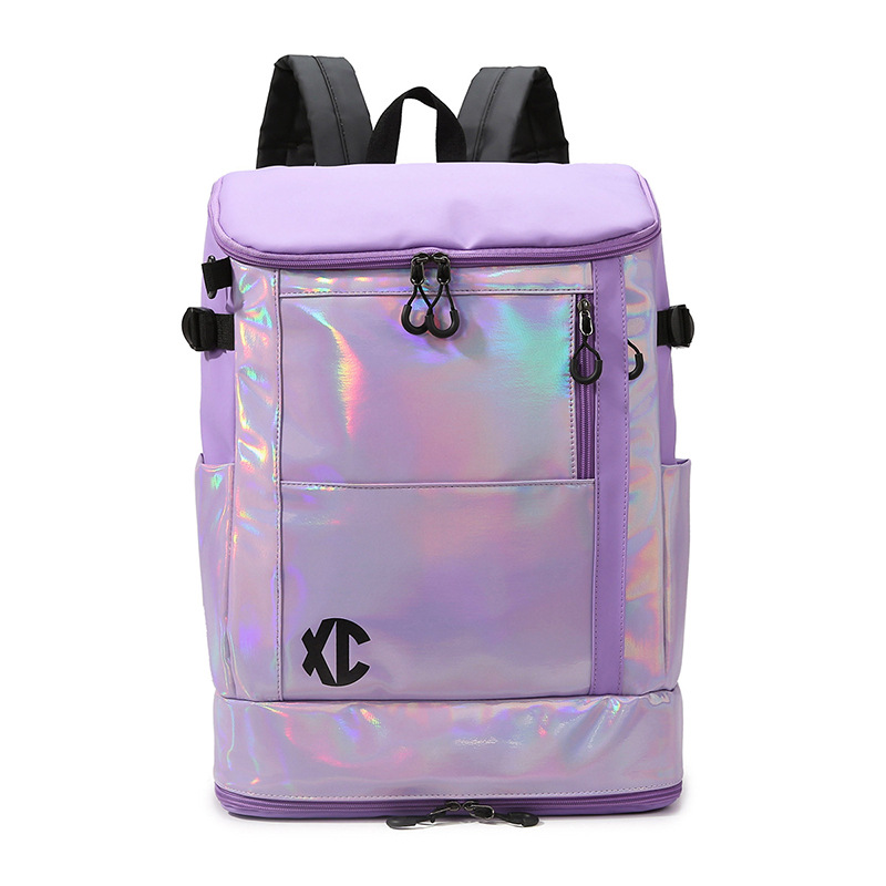 New badminton racket backpack, large-capacity hand-held tennis racket bag, multi-functional sports equipment portable storage bag Item Picture