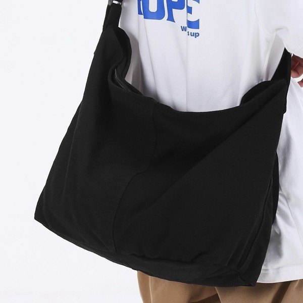Casual canvas bag for women's autumn and winter 2024 new trendy and fashionable tote bag, versatile large-capacity bag, shopping bag Specification drawing