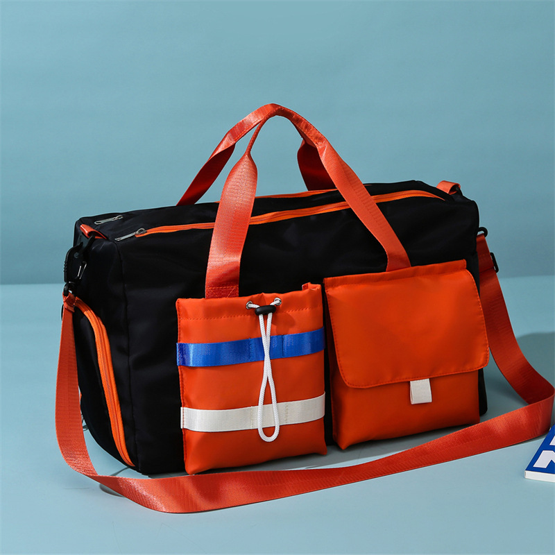 Travel bag for women, large-capacity portable, lightweight and waterproof luggage bag, short-distance business trip, travel, boarding, maternity bag, storage bag full figure