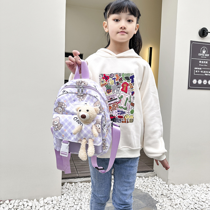 Girls' backpacks, primary school students' travel bags, children's backpacks, cute travel bags, little girls, princesses, fashionable Application Scenario