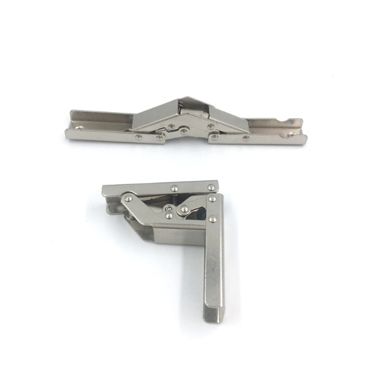 90-degree folding hinge, no-hole hinge, bridge hinge, 180-degree flat spring folding hinge hardware Item Picture