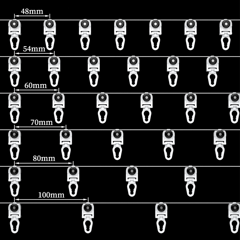 Jialis Shangfei Du Ya Lingdi electric track Accessories Serpentine cord beads, water wave cord beads, running beads, S cord beads Specification drawing
