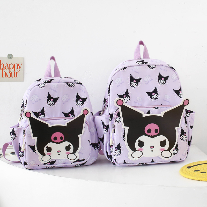 New cross-border children's schoolbag, cartoon and cute, baby girl's shoulder backpack, printed small backpack for going out to play Application Scenario