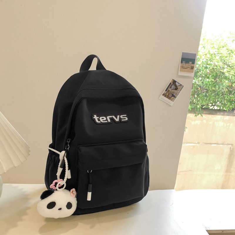 New wheat ear schoolbag, Korean version backpack for female college students, durable and cute backpack for ins campus junior high school and senior high school students details Picture
