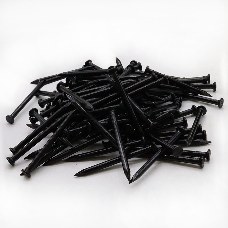 Longquan Sword Special cement steel nails, nails, iron nails, foreign nails, woodworking nails, concrete wall nails, medium carbon steel nails, steam nails Specification drawing